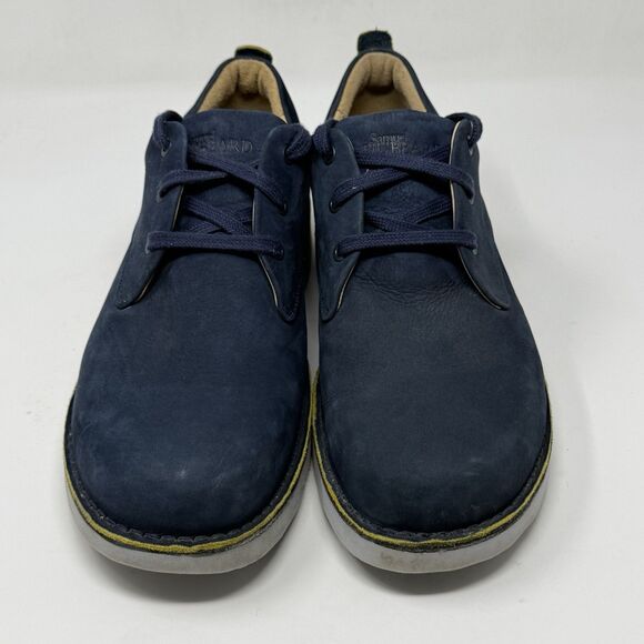 Samuel Hubbard Free Un-Sneaker Mens 12 W Wide Blue Nubuck Leather Walking Shoes main image 16